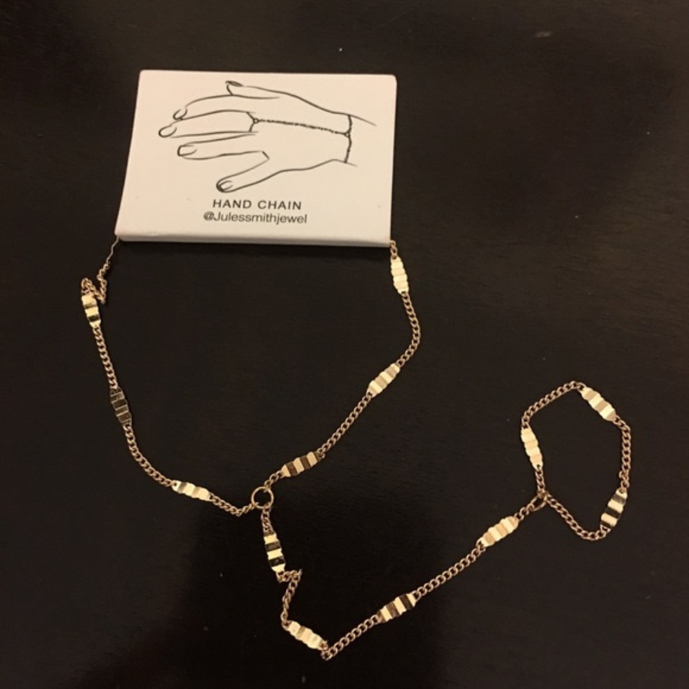 Jules Smith Serena Hans Chain Bracelet